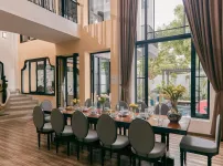 유니크한 스타일의 아름다운 풀빌라